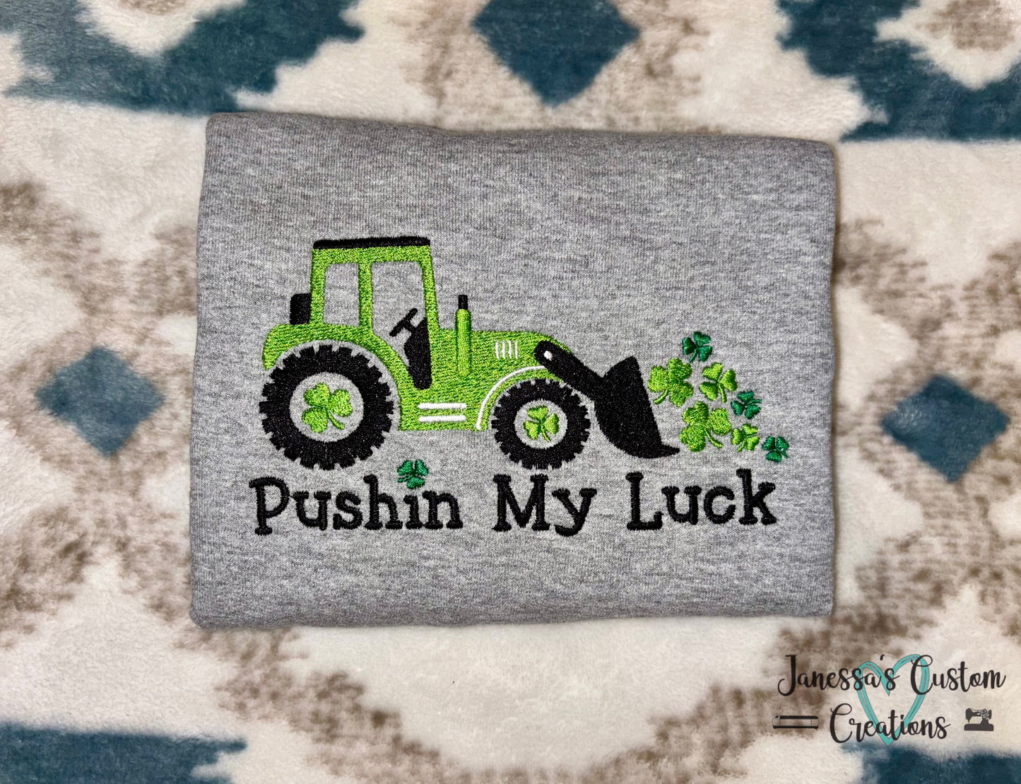 Kids Pushin My Luck Sweatshirt