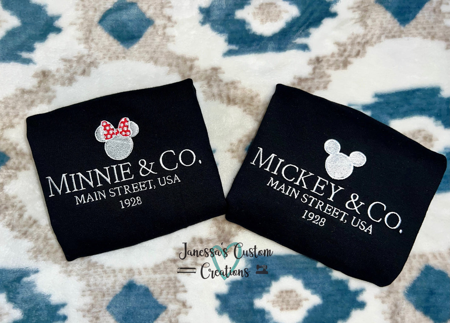 Embroidered Disney & Co Sweatshirt