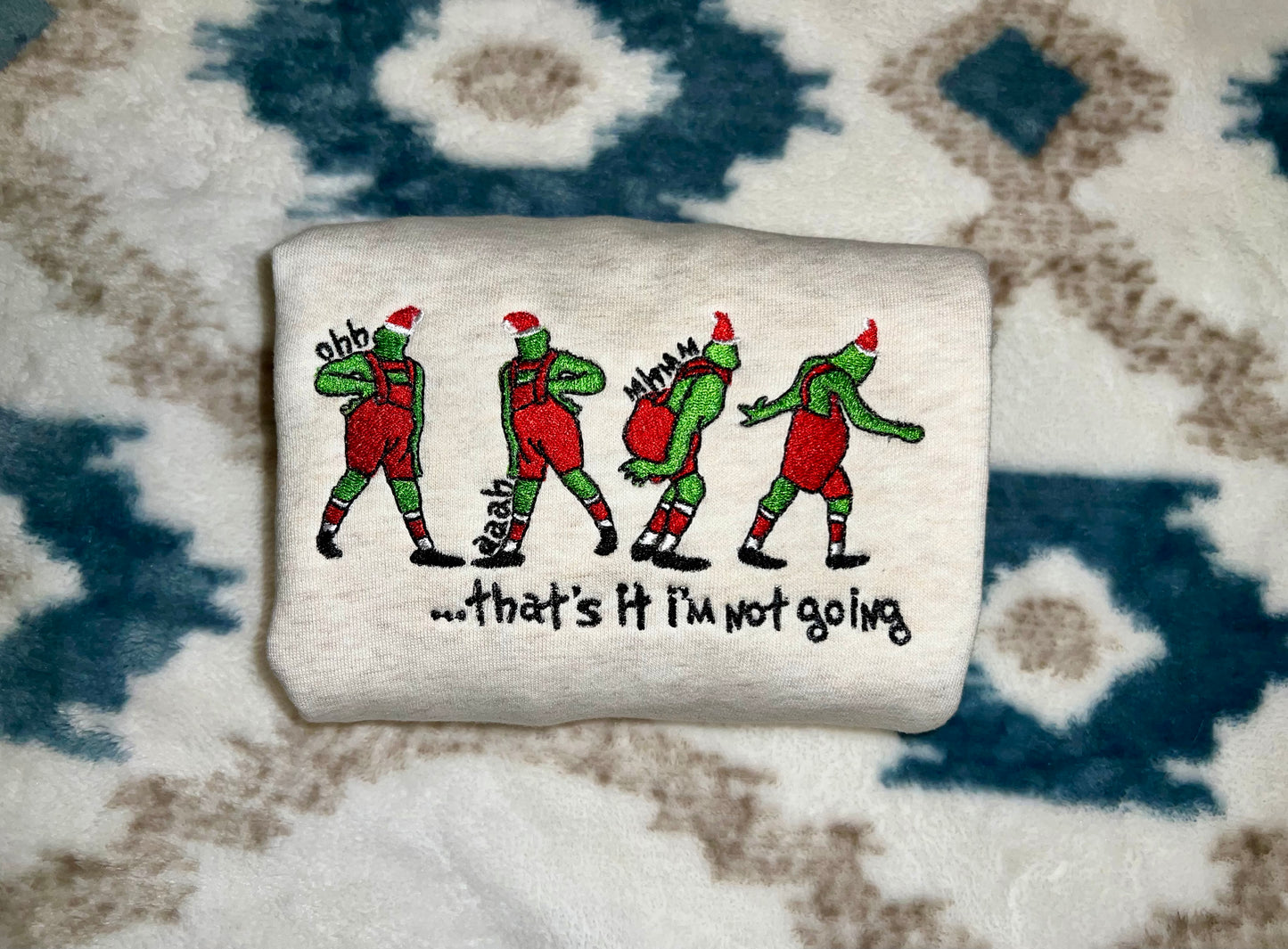 Kids Funny Grinch Sweatshirt