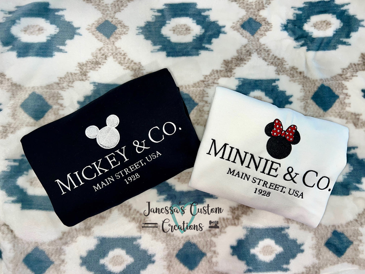 Embroidered Disney & Co Sweatshirt