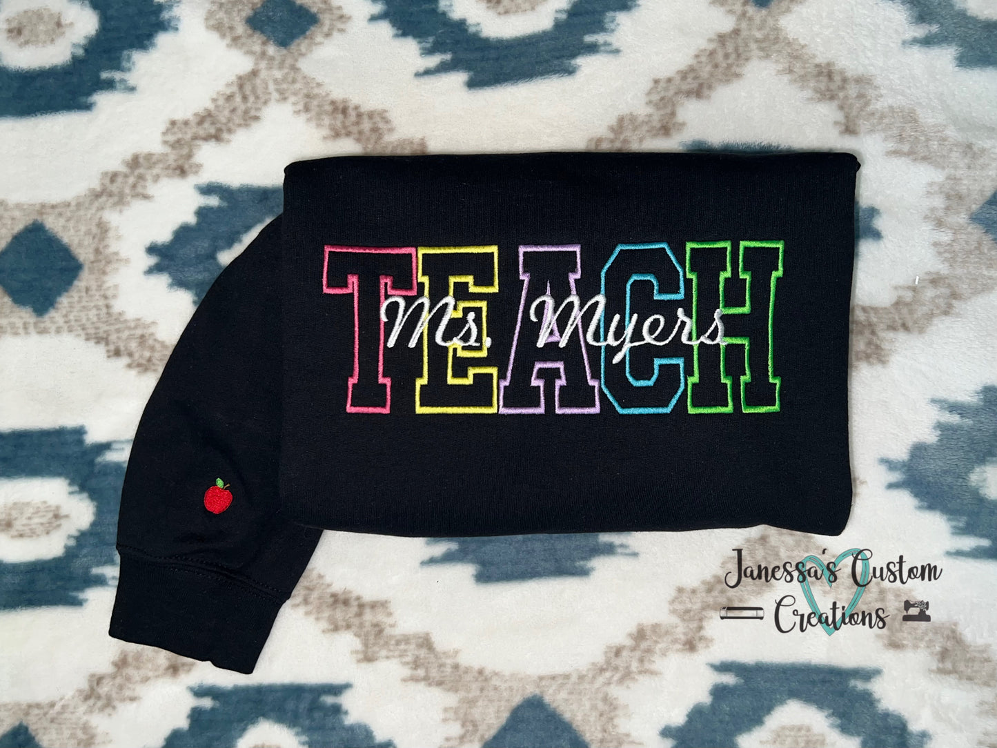 Custom Teach Sweatshirt