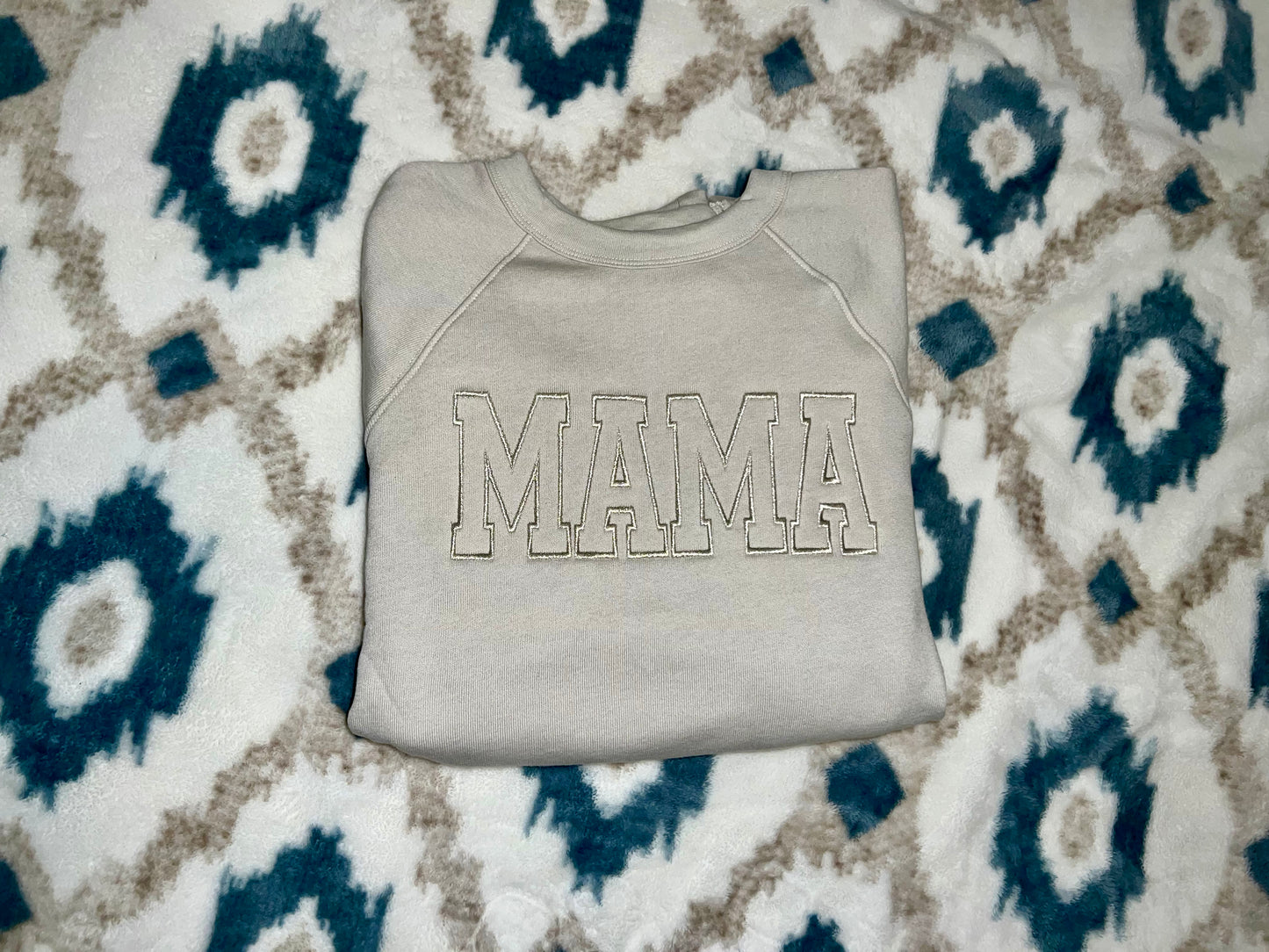 Metallic Mama Sweatshirt