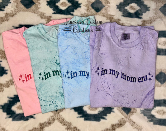 In my mom era tees