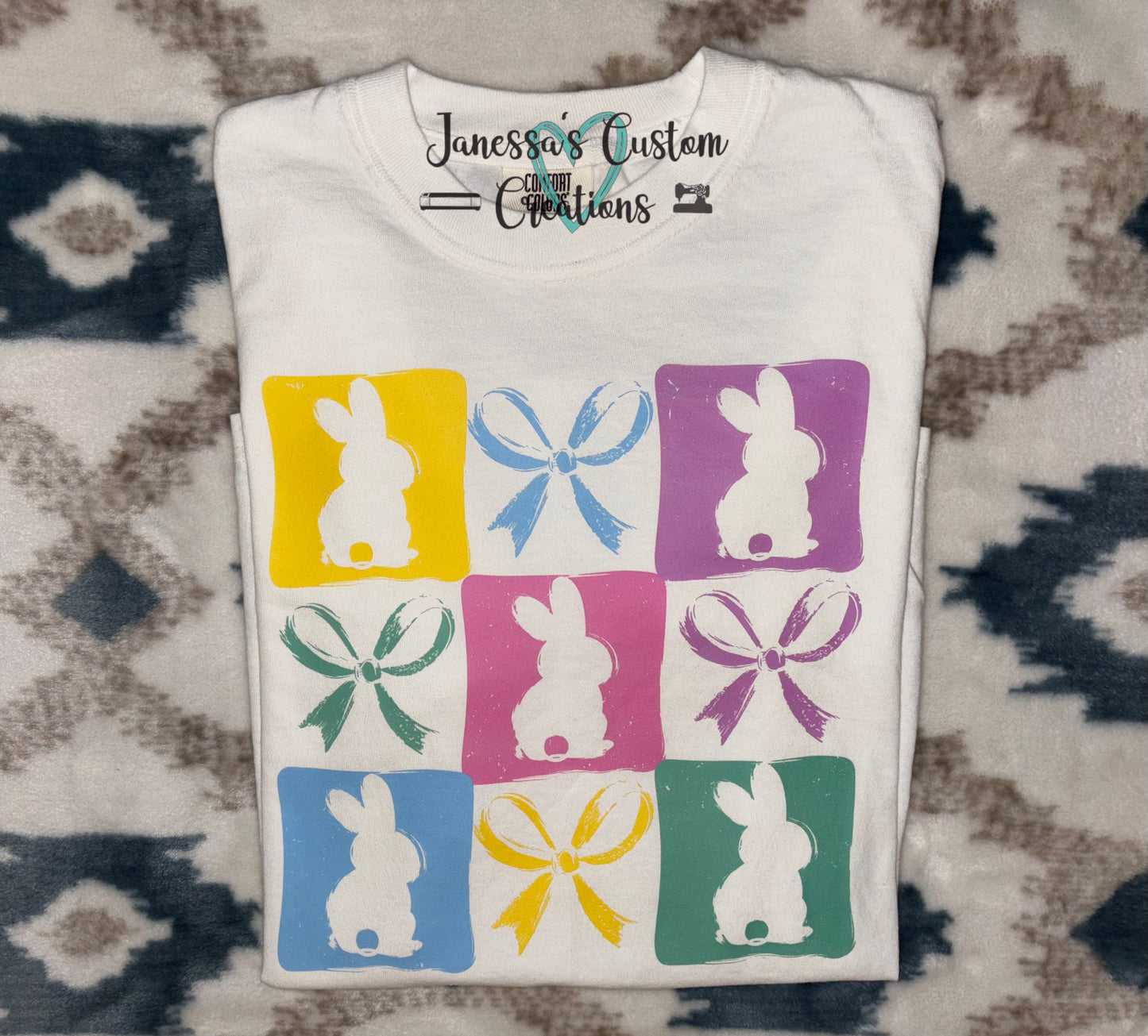 Bunny and Bow Tee