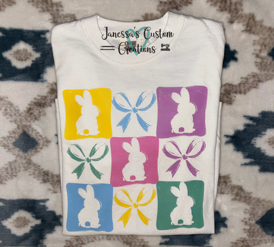 Bunny and Bow Tee