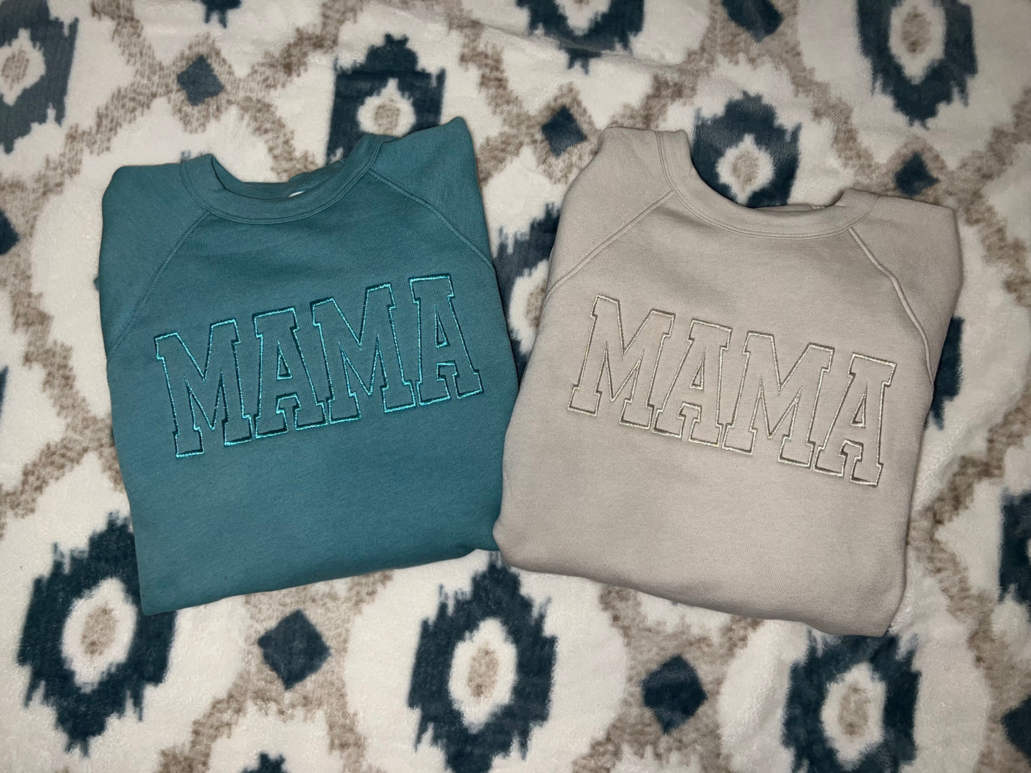 Metallic Mama Sweatshirt