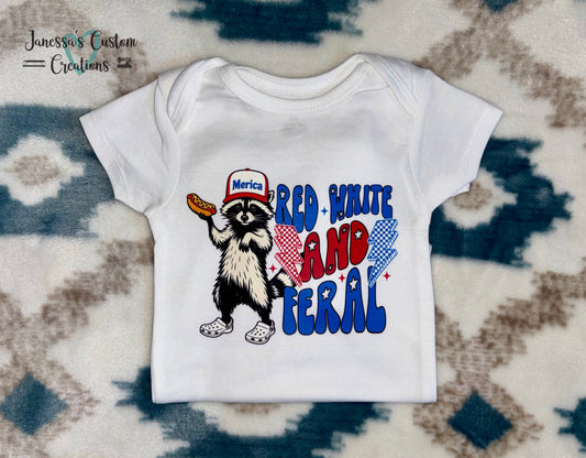 Kids Red White and Feral