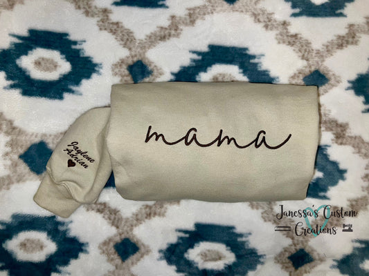 Cursive Mama Sweatshirt