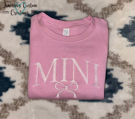 Mini & Mama Matching Sweatshirts