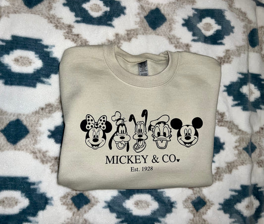 Mickey and Co sweatshirt