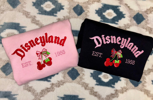 Disney Cherry Sweatshirts
