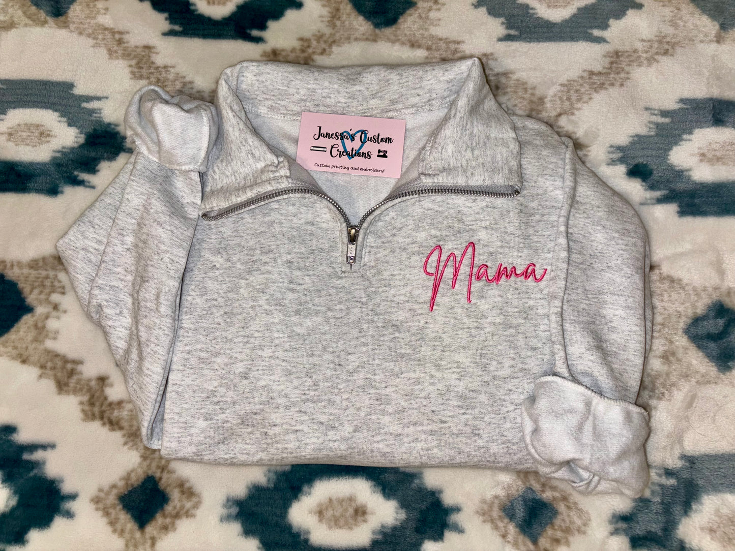 Mama Quarter Zip