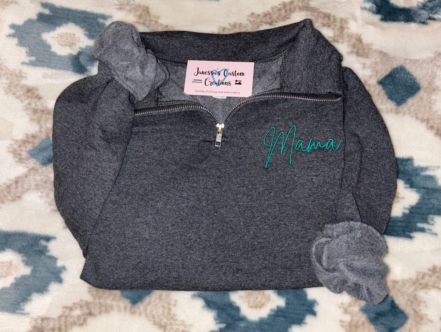 Mama Quarter Zip